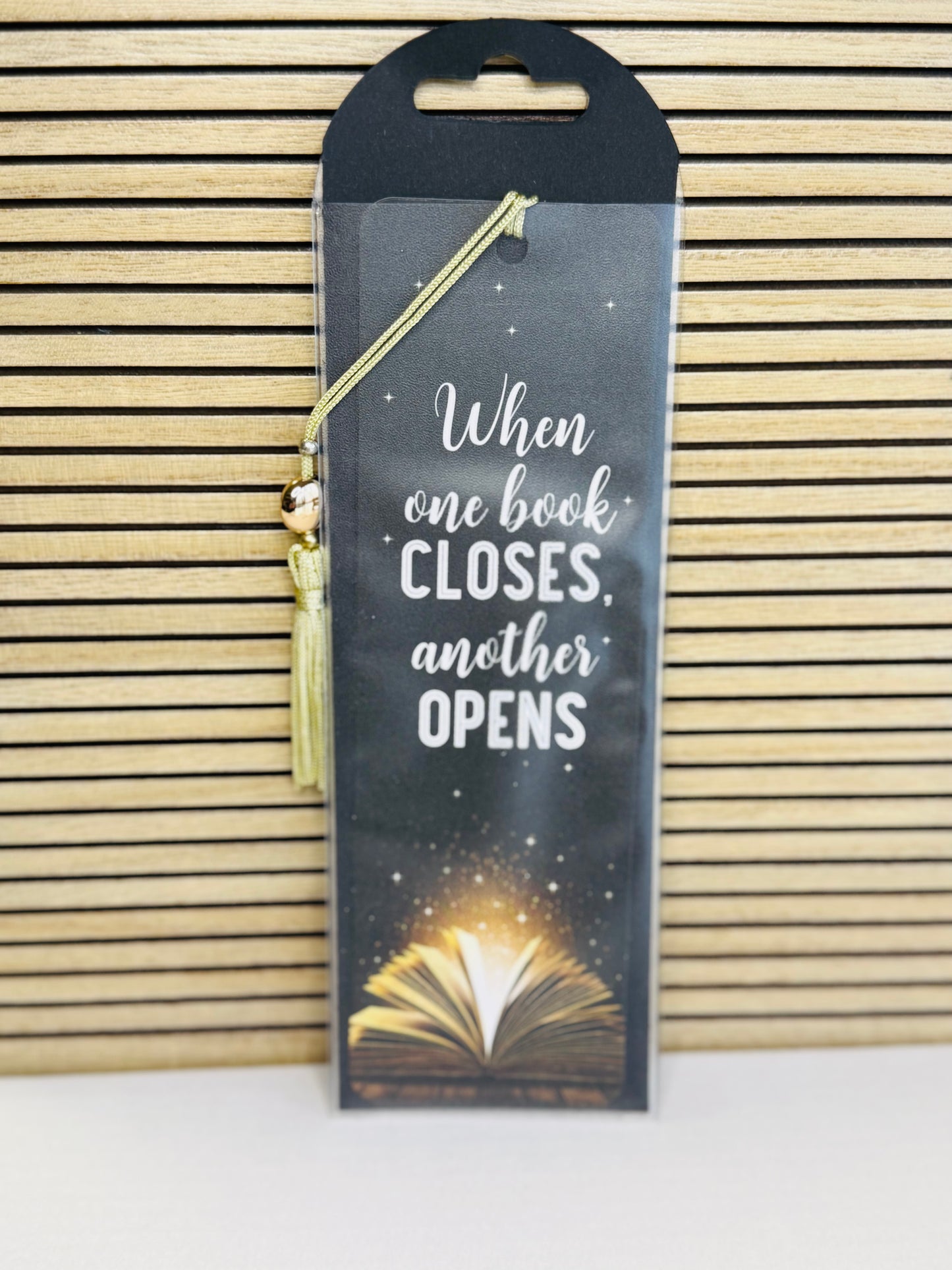 Bookmark - When One Book Closes