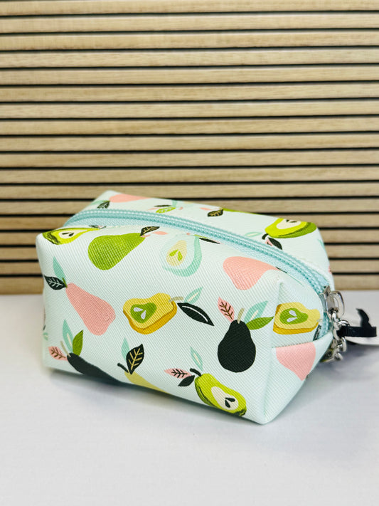 Keychain Zip Pouch - Pears