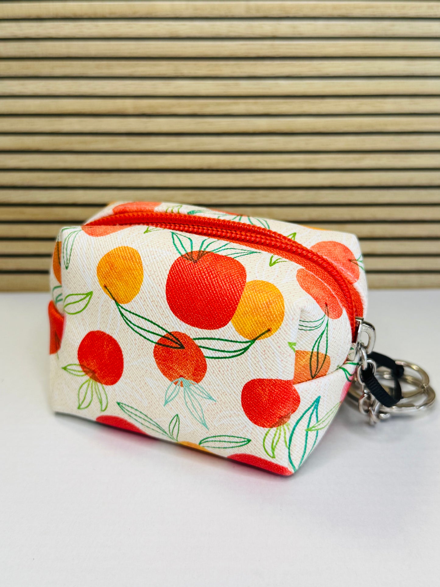 Keychain Zip Pouch - Oranges