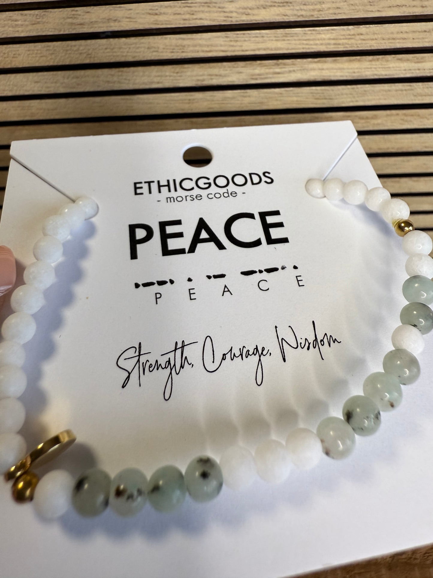 Peace Bracelet - choose your color