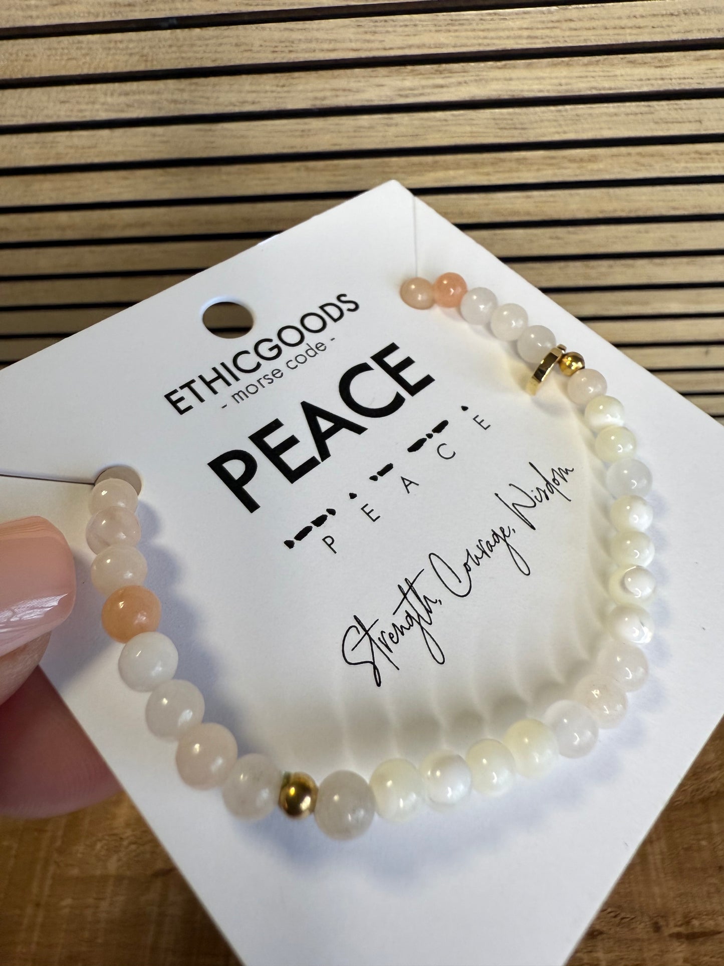 Peace Bracelet - choose your color