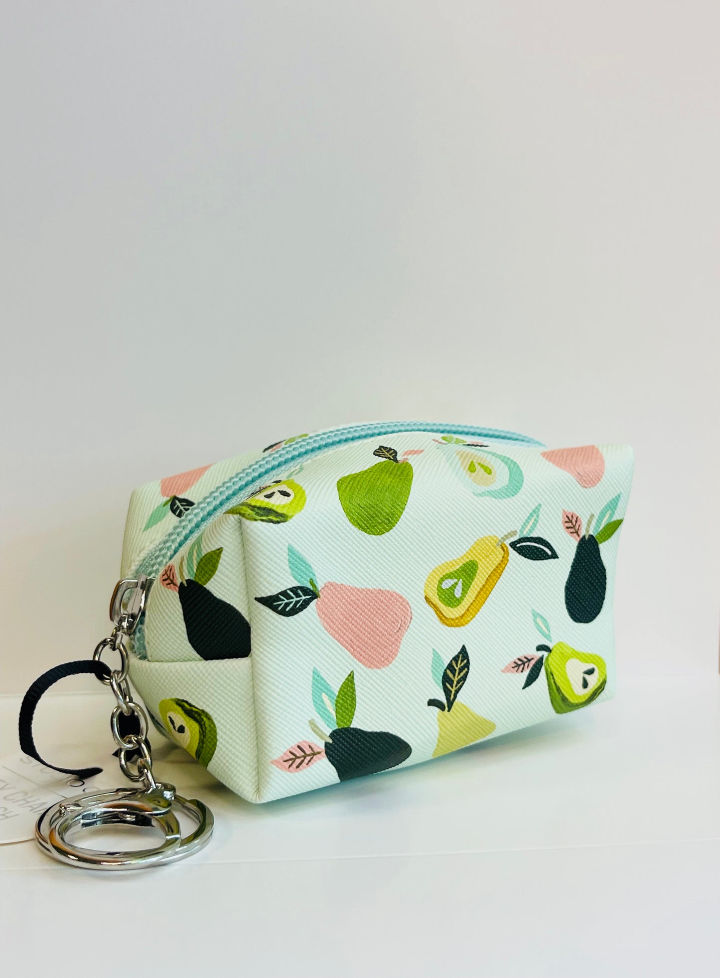 Keychain Zip Pouch - Pears