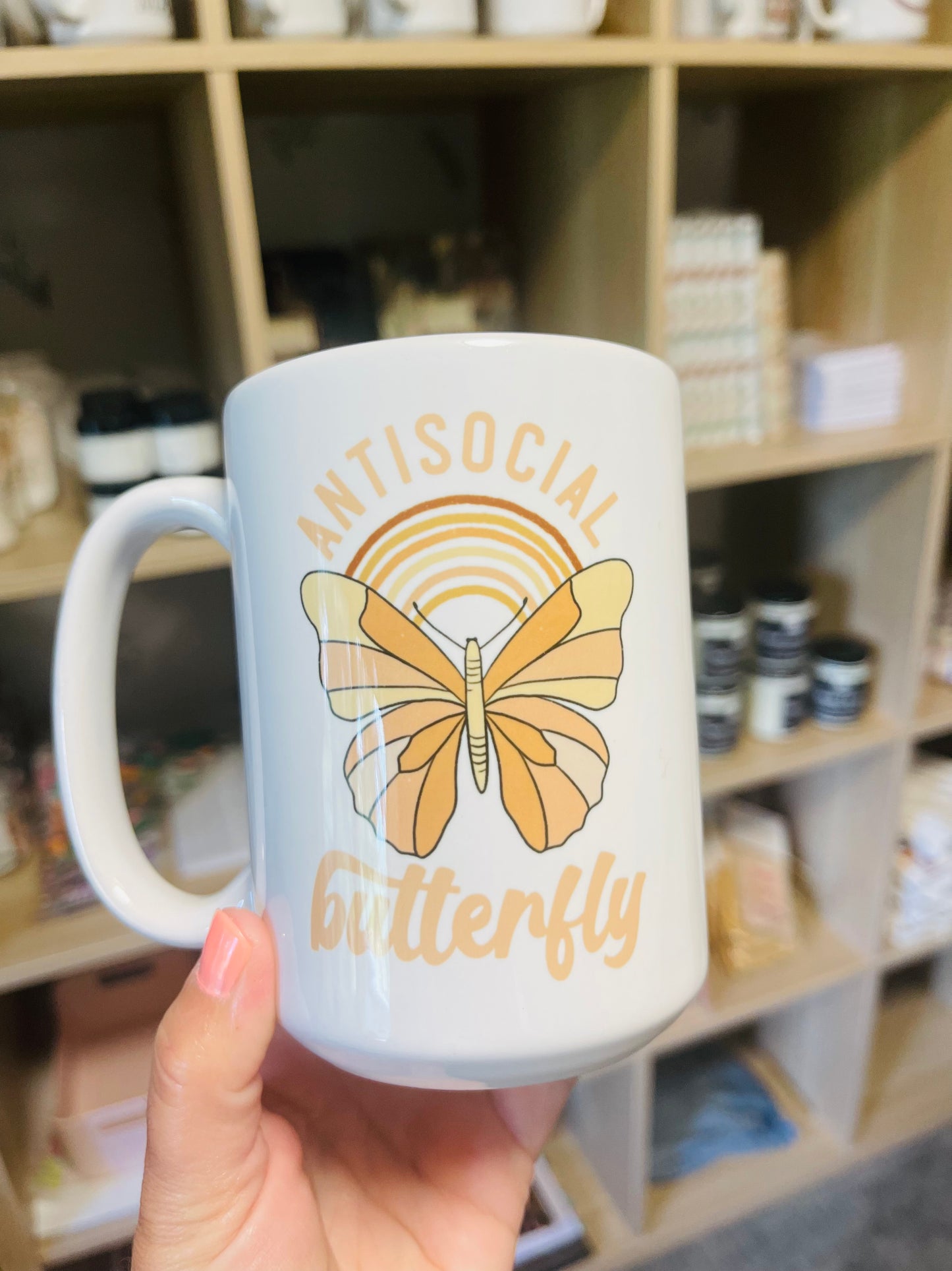 Mug - Antisocial Butterfly