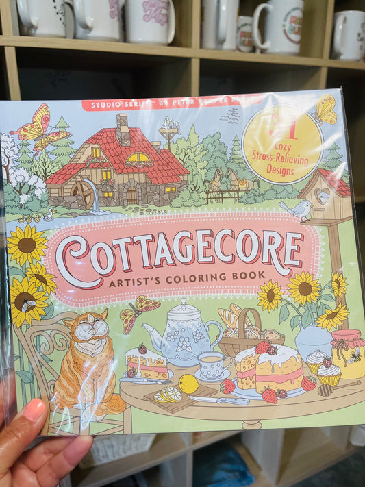 Coloring Book - Cottagecore